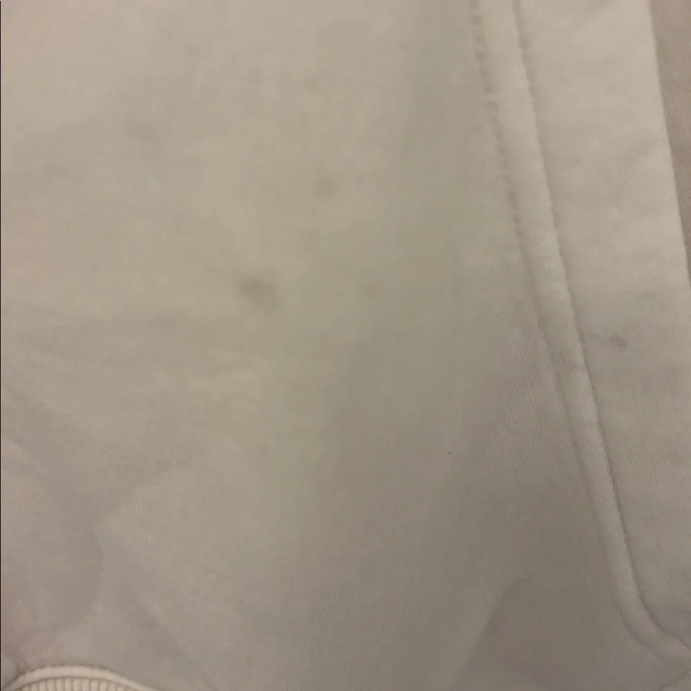 Adidas White Hoodie with Black Trefoil